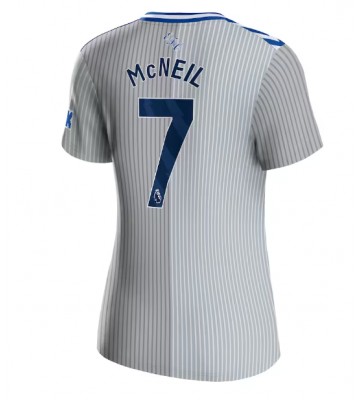 Everton Dwight McNeil #7 Replica Third Stadium Shirt for Women 2023-24 Short Sleeve